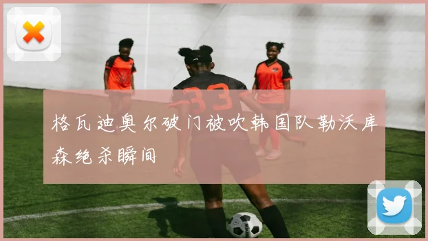 格瓦迪奥尔破门被吹韩国队勒沃库森绝杀瞬间
